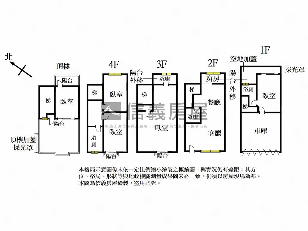 近巨城錦華街大透天房屋室內格局與周邊環境
