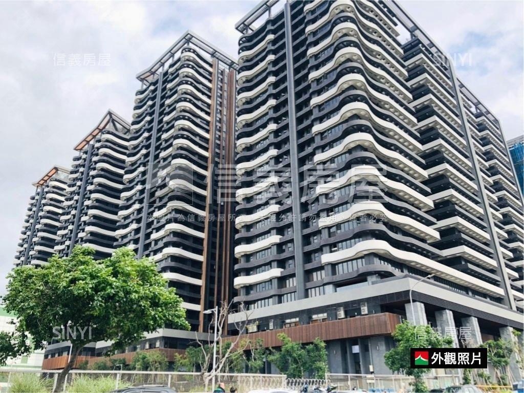 海洋都心二期高樓２房車位房屋室內格局與周邊環境