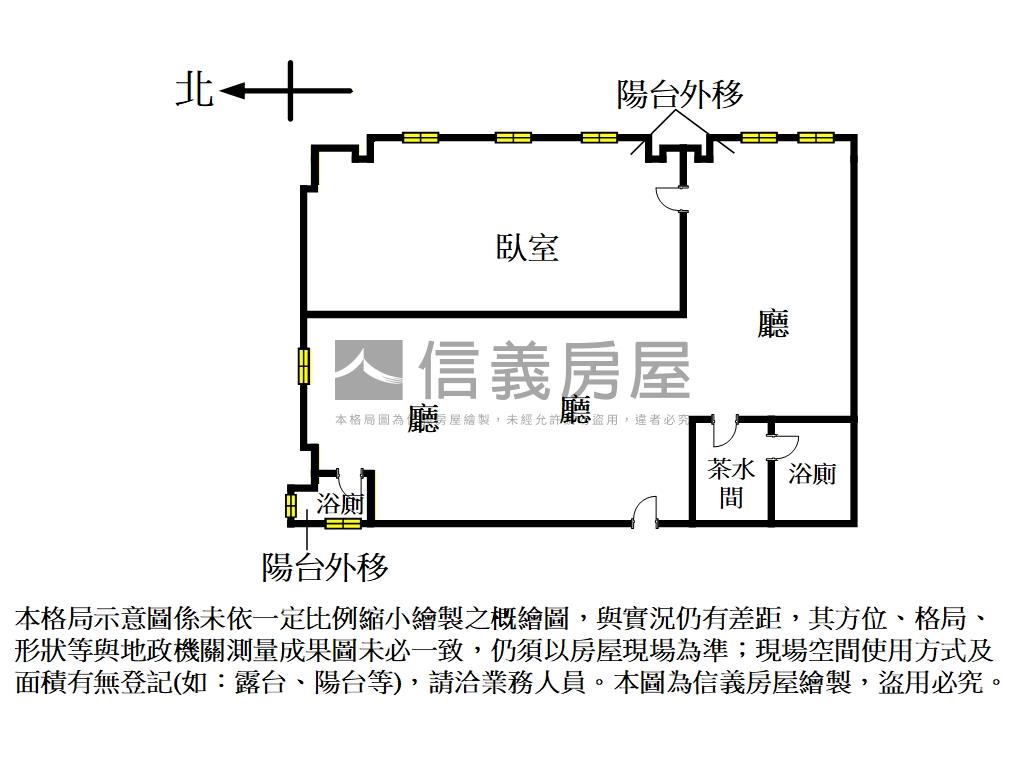 雙捷運旁創業成家可隔三房房屋室內格局與周邊環境
