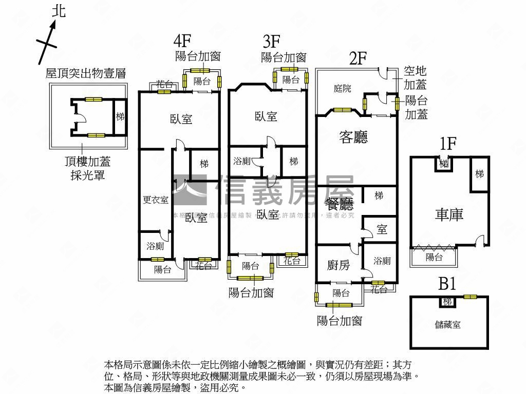 內科旁大華山莊美別墅房屋室內格局與周邊環境