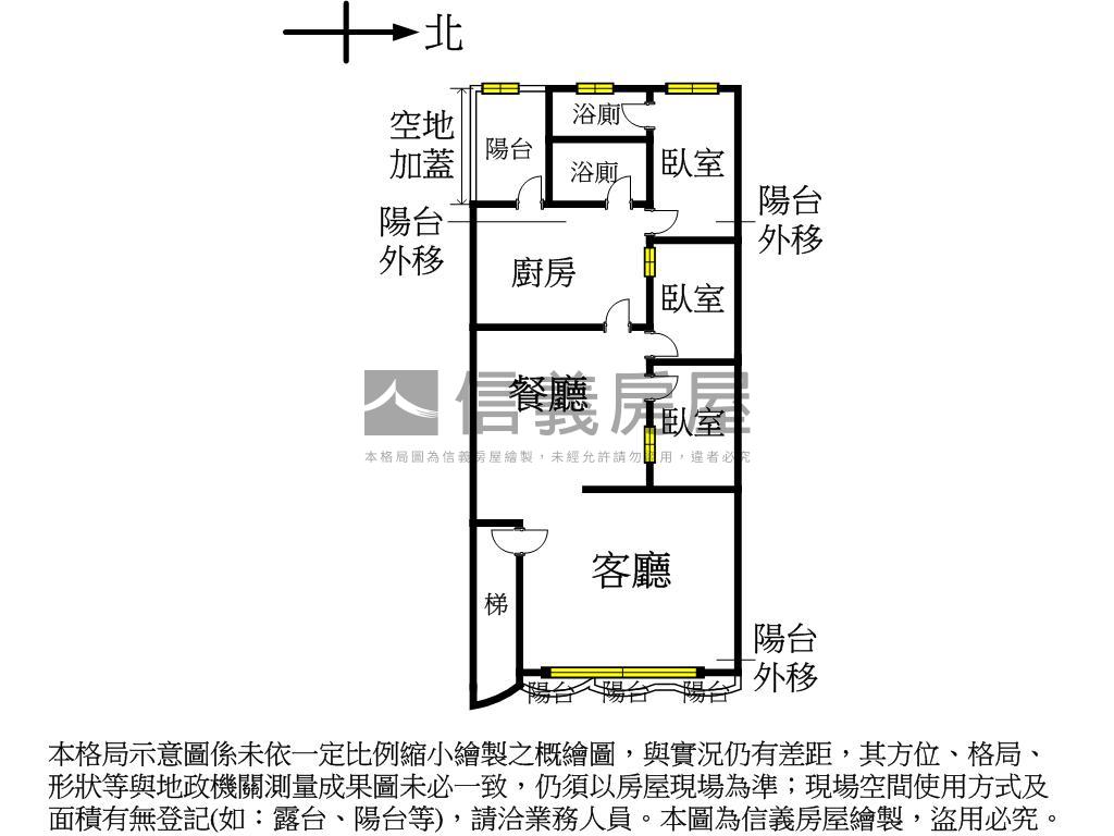 大仁街美寓大空間房屋室內格局與周邊環境