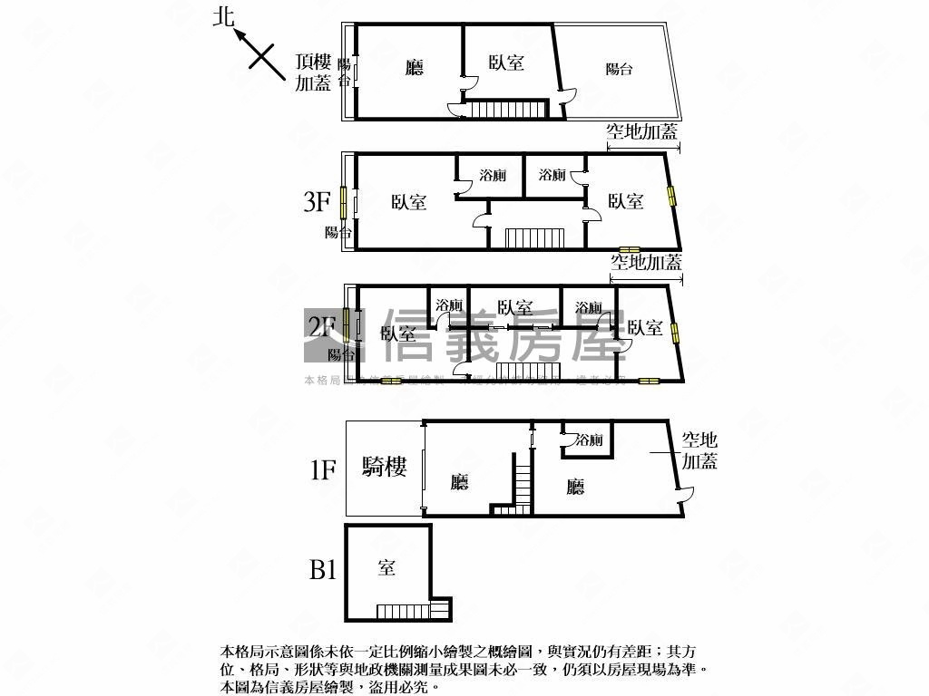 專任漢口商圈十米活路透天房屋室內格局與周邊環境