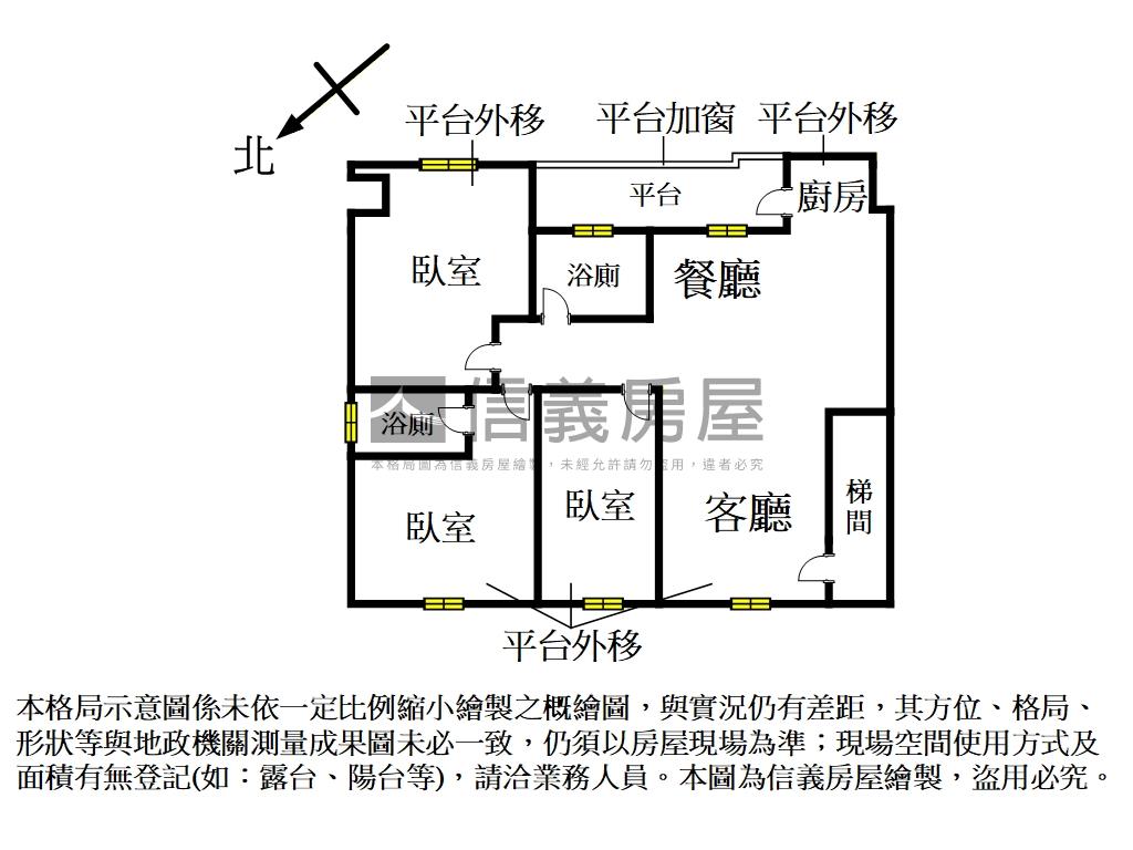 中正智光商圈邊間好成家房屋室內格局與周邊環境