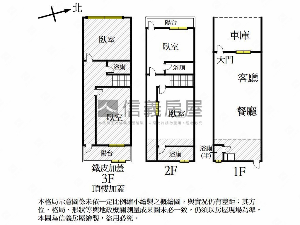 文藻有車庫美裝透天房屋室內格局與周邊環境