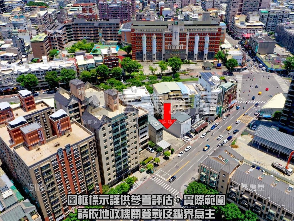 美術館稀有正路土地房屋室內格局與周邊環境