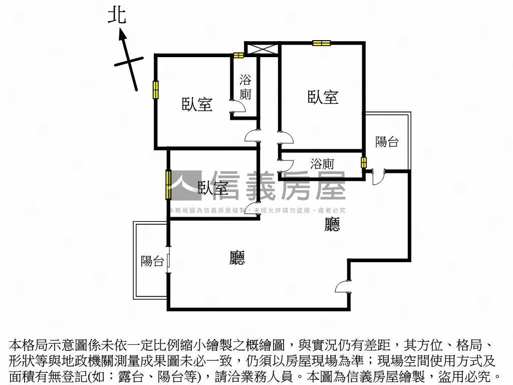 綠雅圖美三房平車房屋室內格局與周邊環境