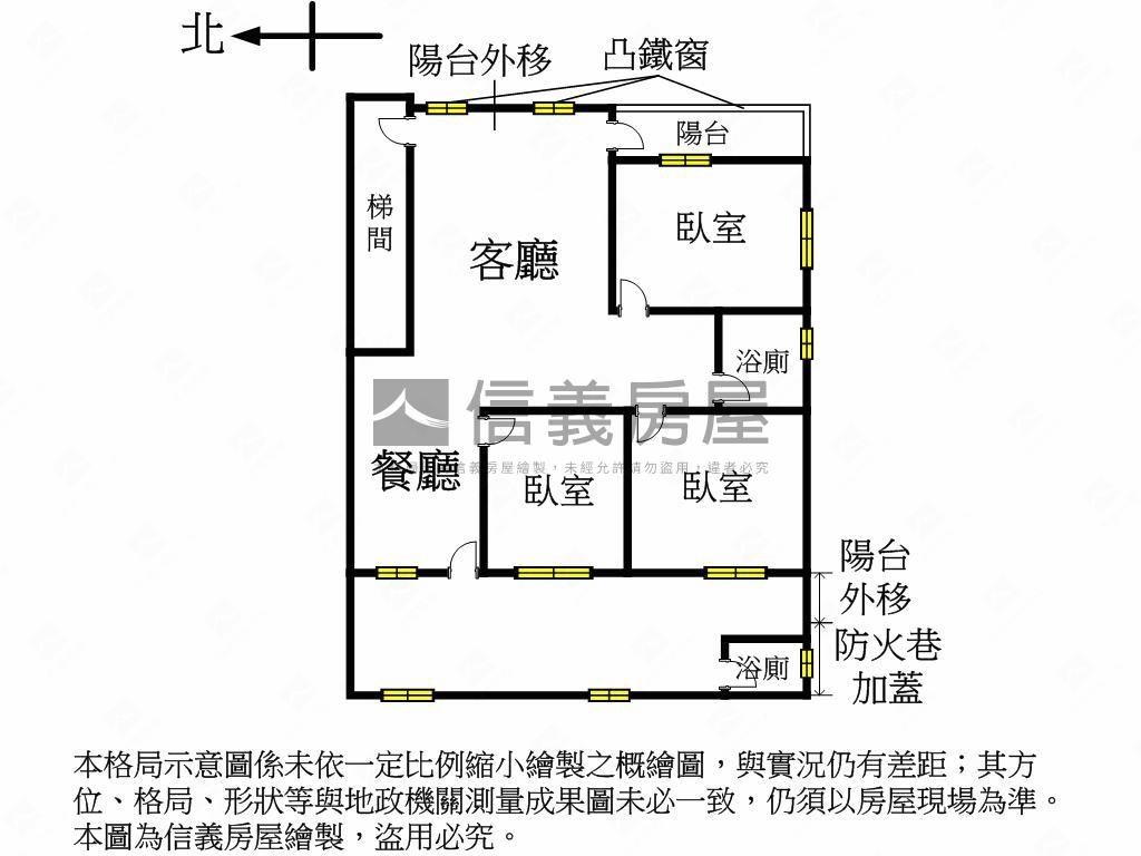 ★稀有釋出大同街３房房屋室內格局與周邊環境