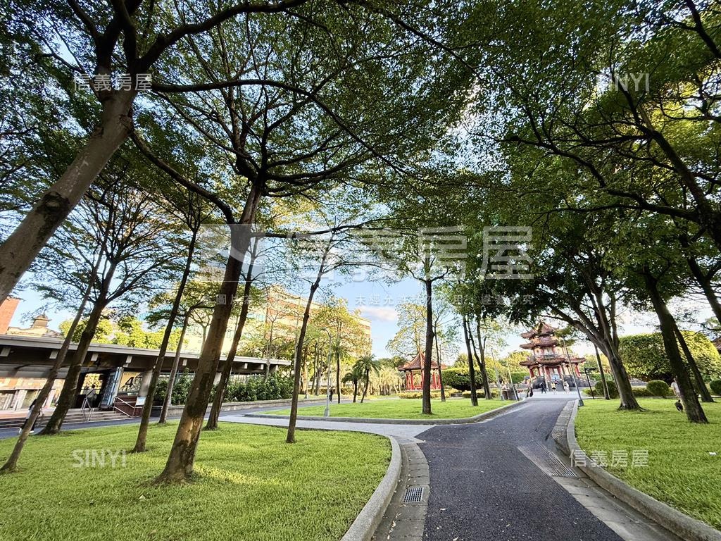 綠樹景觀面公園好辦公房屋室內格局與周邊環境