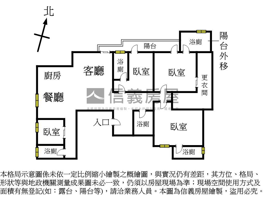 大豐一路一層一戶電梯美邸房屋室內格局與周邊環境