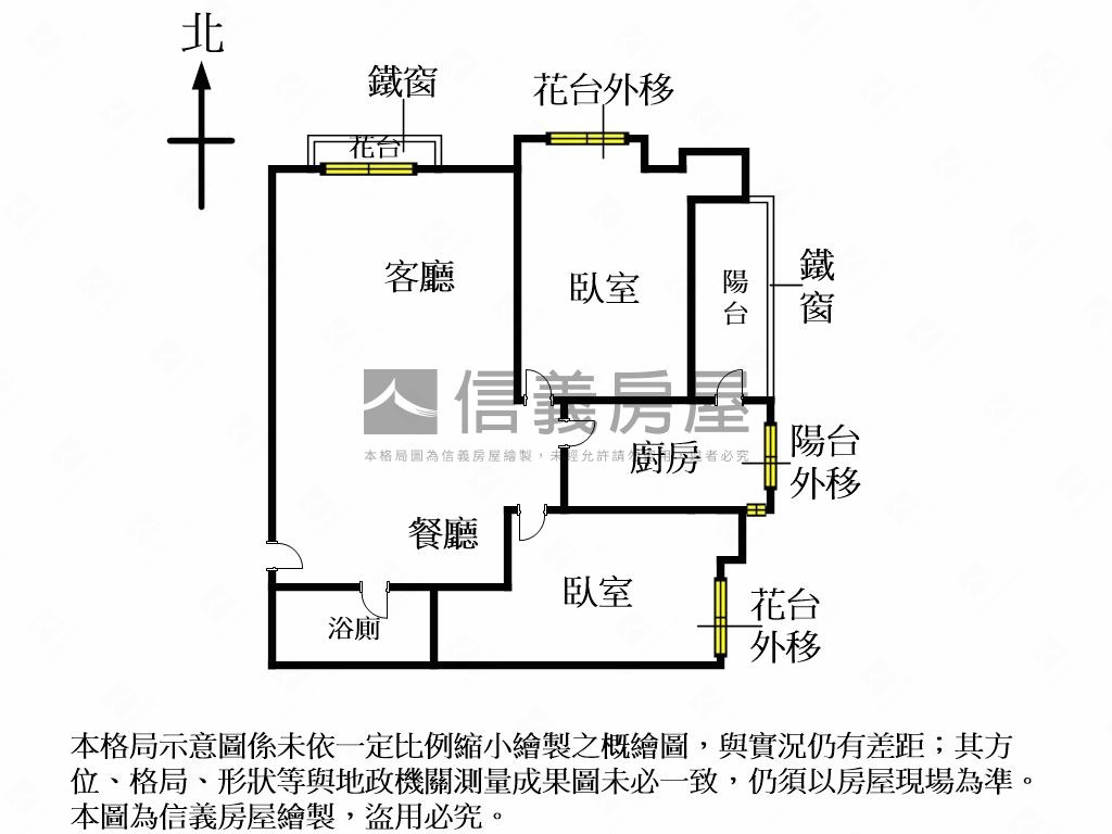 （專）昌平中原兩房房屋室內格局與周邊環境