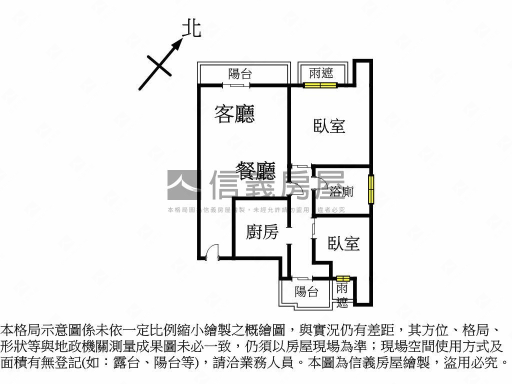 府中．陞月美兩房車位房屋室內格局與周邊環境