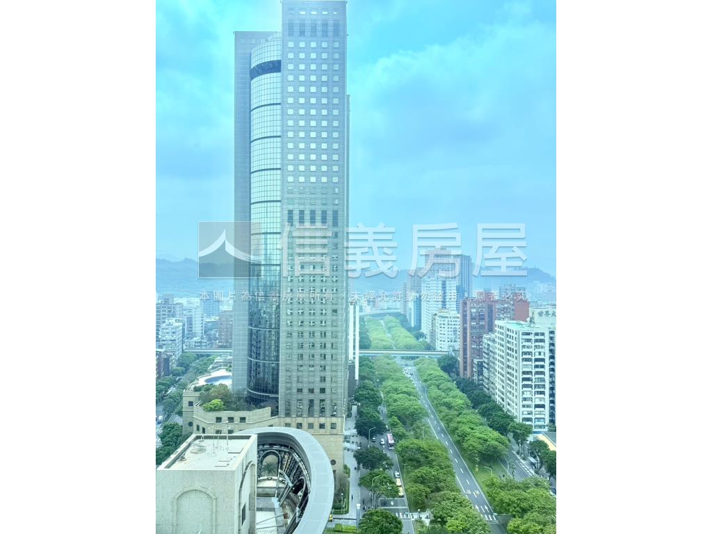 敦化南路凌雲通商景觀辦公房屋室內格局與周邊環境