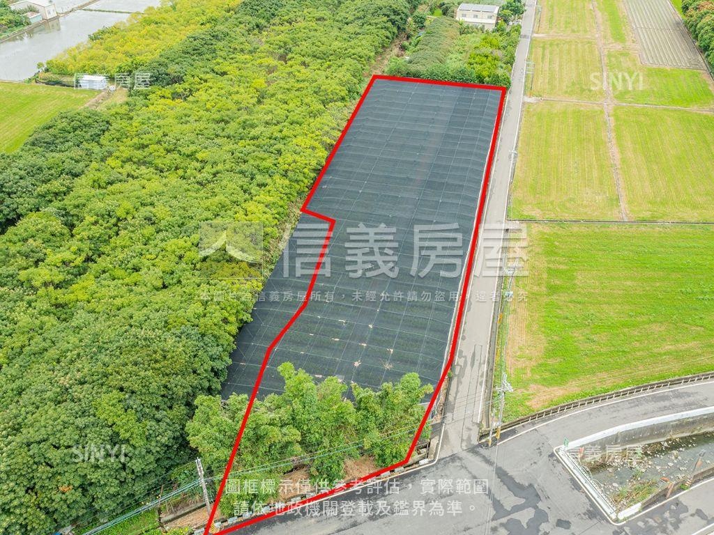 雙面臨路大地坪農地房屋室內格局與周邊環境