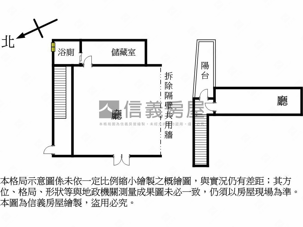 協勝詠心９米寬挑高店面Ａ房屋室內格局與周邊環境