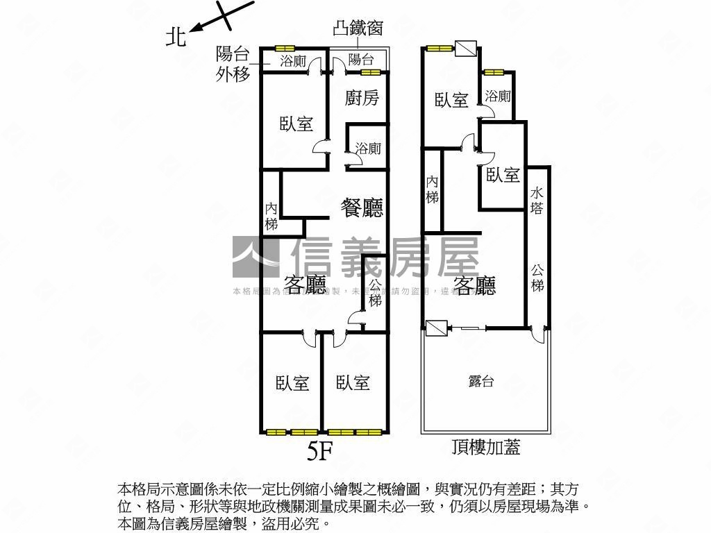☘集美國小☘幸福集成頂加房屋室內格局與周邊環境