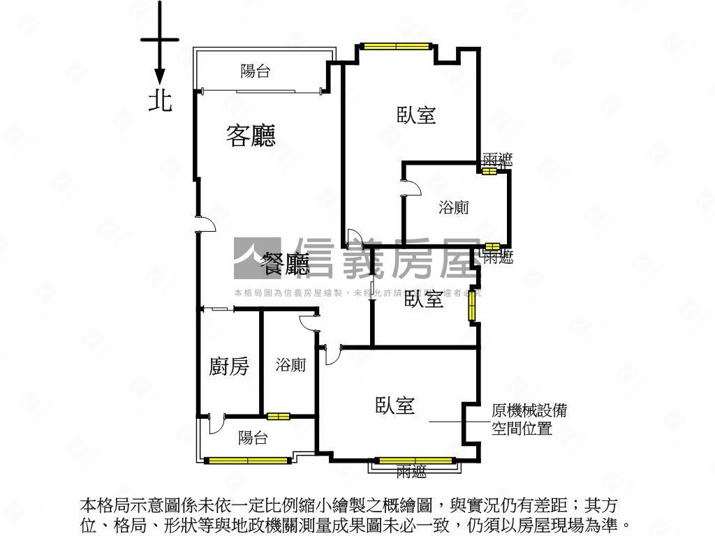 鄉林建設中山北路七段名邸房屋室內格局與周邊環境
