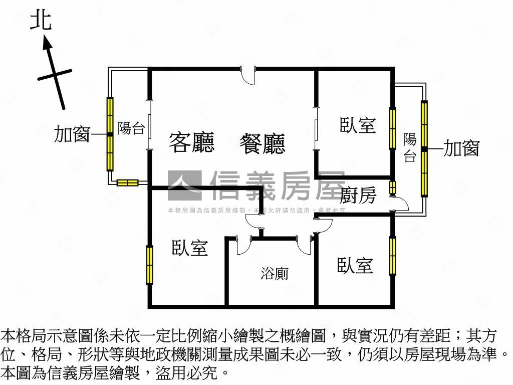 新接案，美村黎明三房車位房屋室內格局與周邊環境