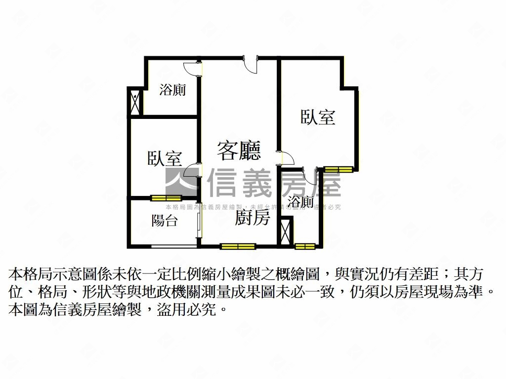 烏日近高鐵２房＋車位房屋室內格局與周邊環境