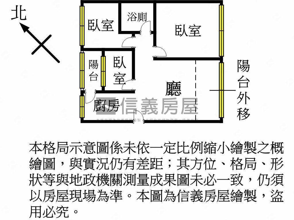 專任都會名廈美三房車位房屋室內格局與周邊環境