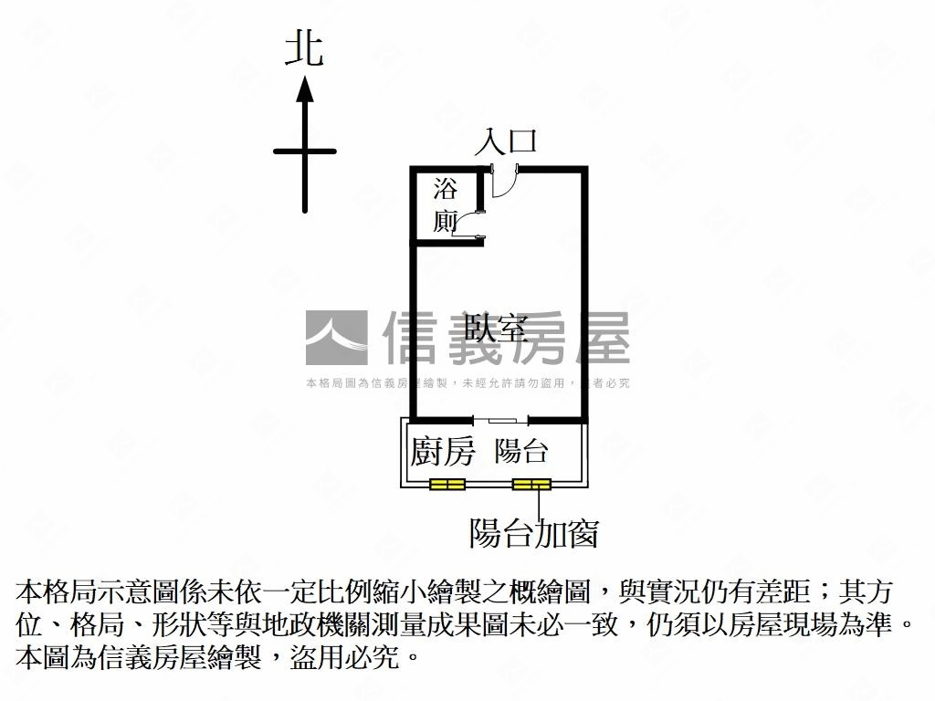 苗栗日新街收租套房Ａ房屋室內格局與周邊環境
