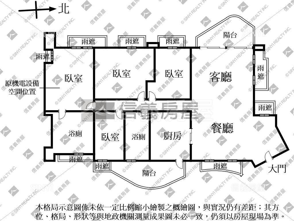 河岸美景大華九歌房屋室內格局與周邊環境