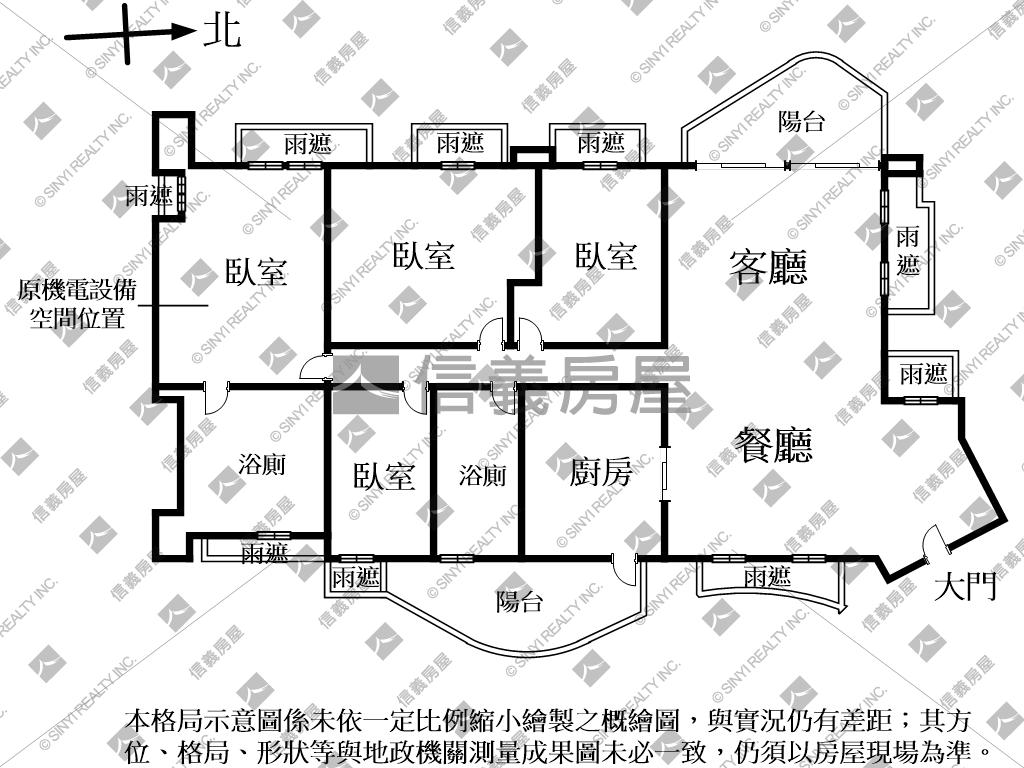 河岸美景大華九歌房屋室內格局與周邊環境