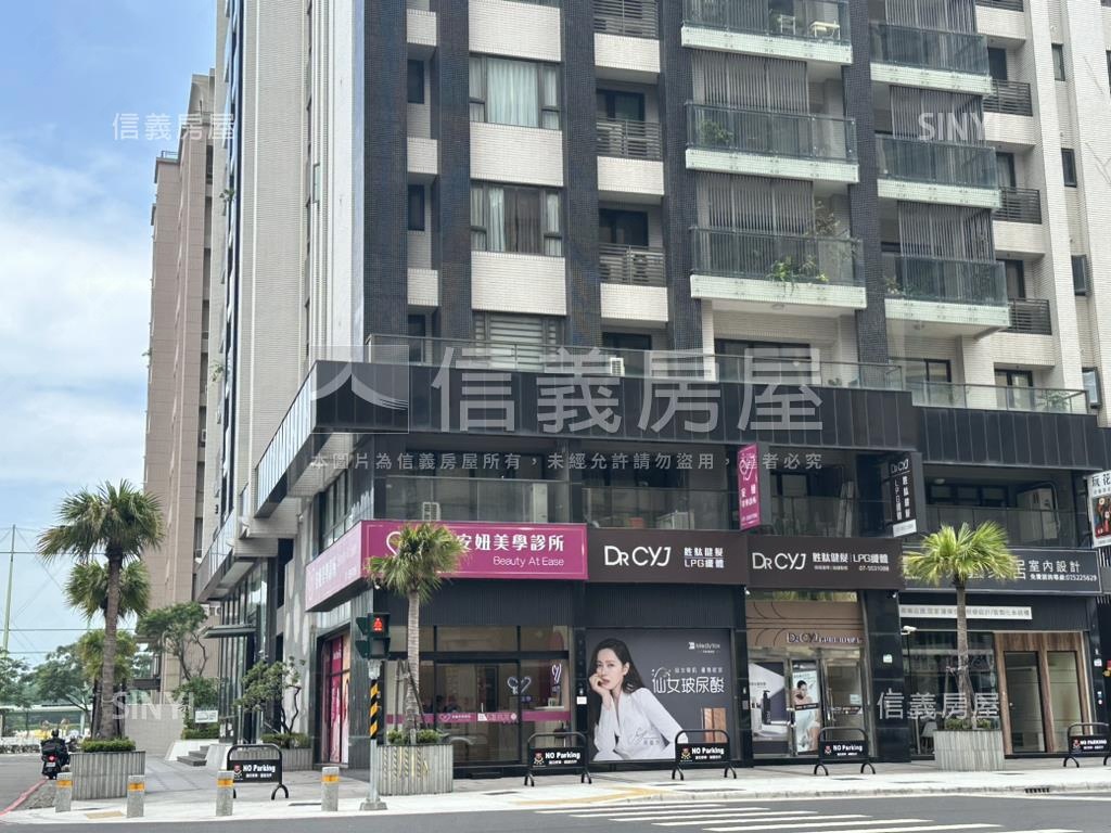 華夏路面寬三角窗店面房屋室內格局與周邊環境