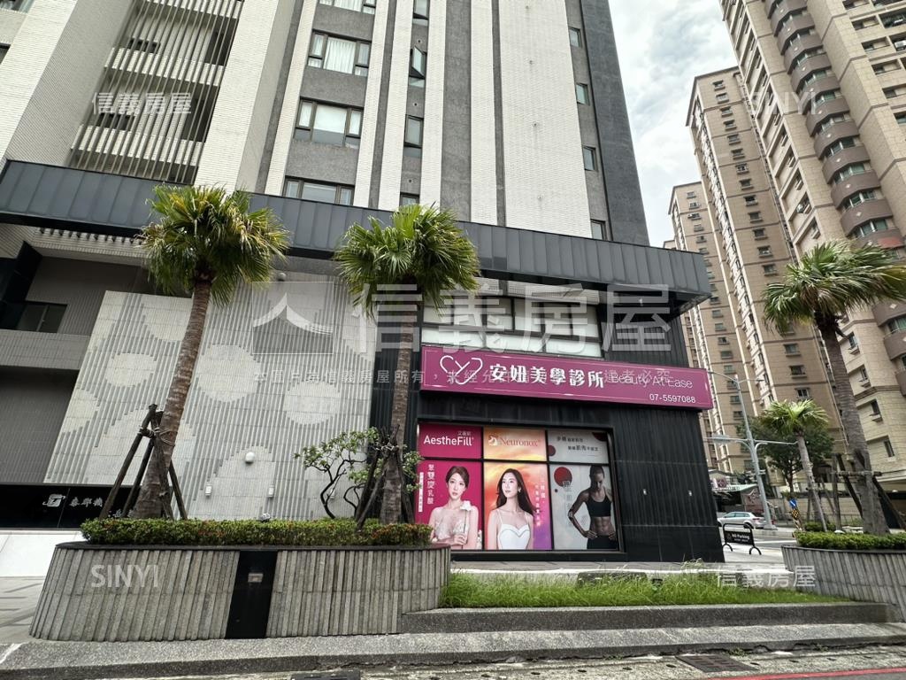 華夏路面寬三角窗店面房屋室內格局與周邊環境