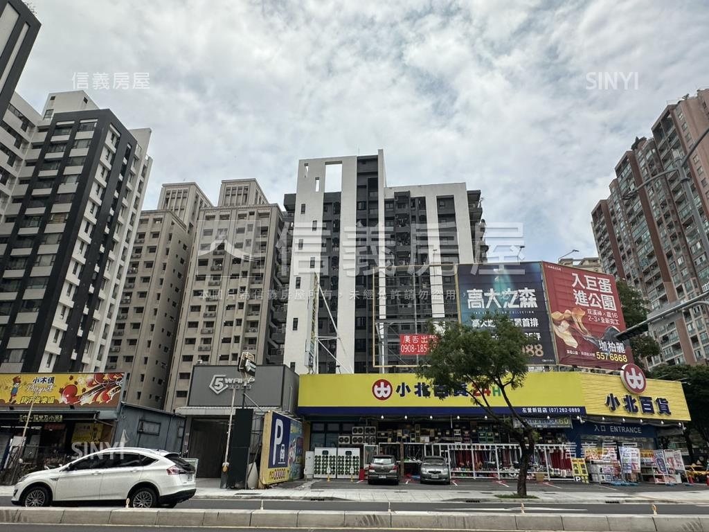 華夏路面寬三角窗店面房屋室內格局與周邊環境