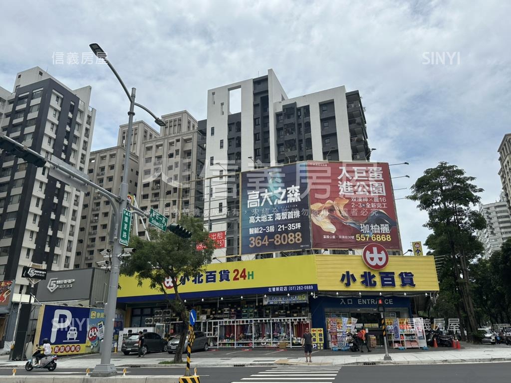 華夏路面寬三角窗店面房屋室內格局與周邊環境