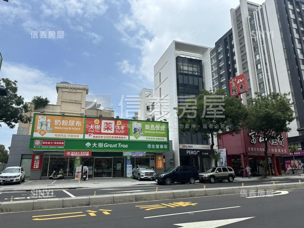 華夏路面寬三角窗店面房屋室內格局與周邊環境