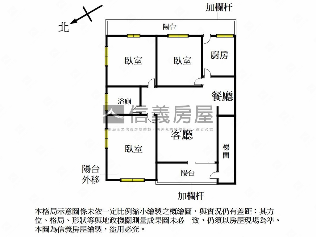 ⭐捷運邊間採光黃金三樓⭐房屋室內格局與周邊環境
