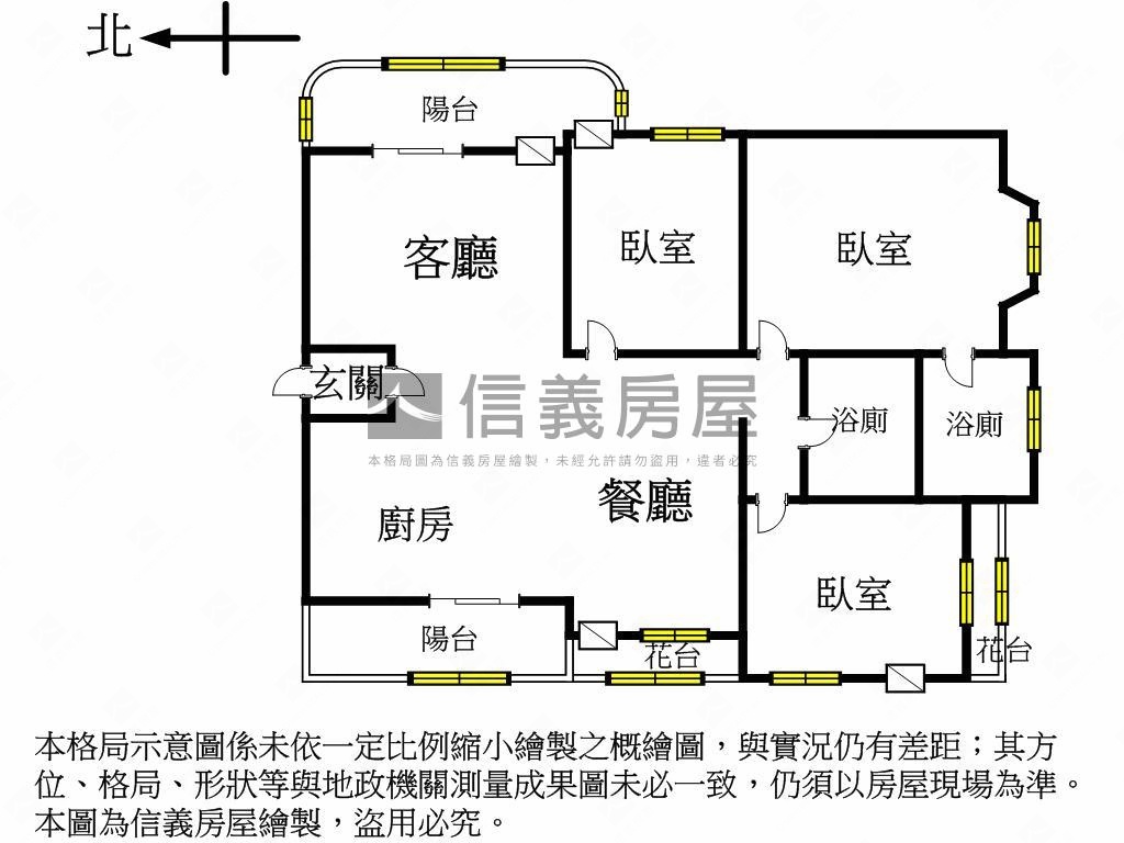 專任大業路近捷運三房平車房屋室內格局與周邊環境