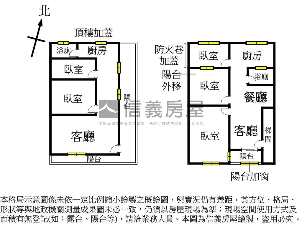 三重國小捷運三房頂加房屋室內格局與周邊環境