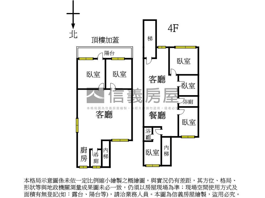 小巨蛋頂加公寓大空間房屋室內格局與周邊環境