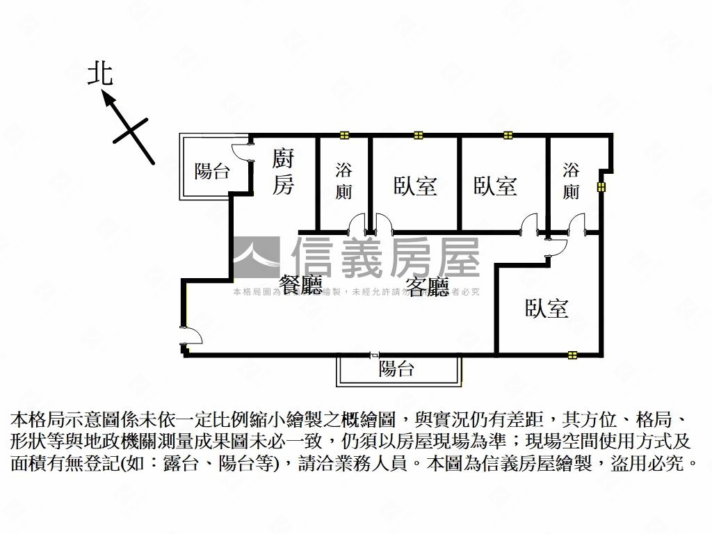 高鐵豐邑之森美三房房屋室內格局與周邊環境