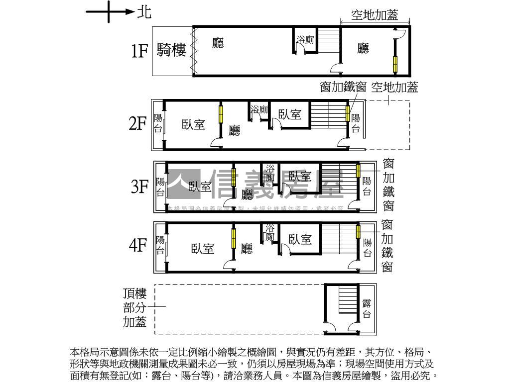 西區近美術館透天誠意出售房屋室內格局與周邊環境