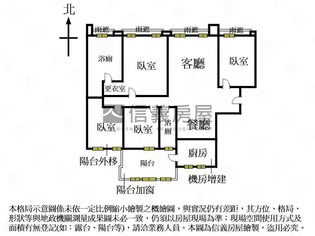 國美信義花園稀有釋出房屋室內格局與周邊環境