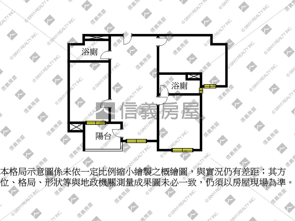 富宇德川Ｄ棟３樓附車位房屋室內格局與周邊環境