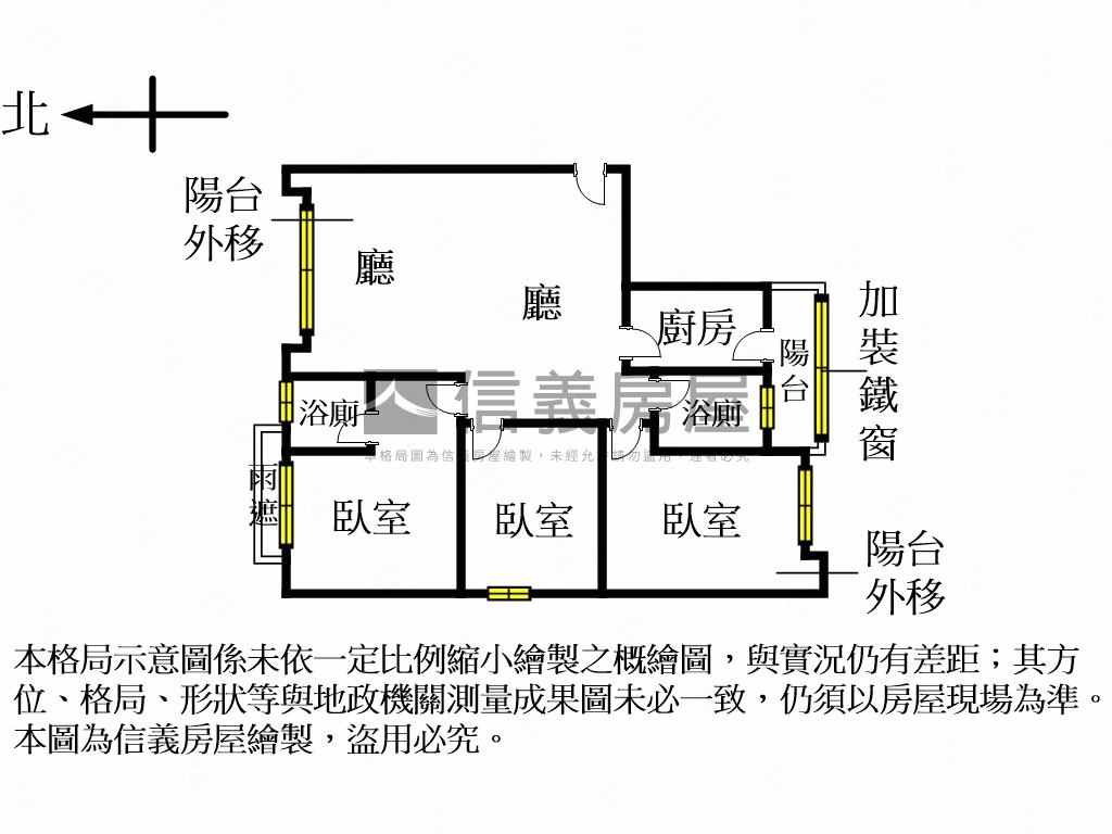 近三重站‧大空間三房車位房屋室內格局與周邊環境