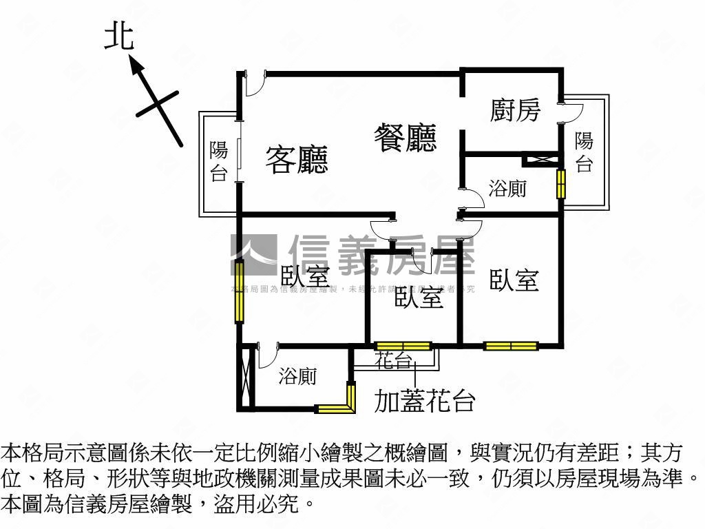 沙鹿車站大華鹿鳴三房平車房屋室內格局與周邊環境
