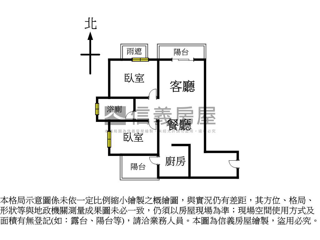 一中樂敘次頂樓精裝戶房屋室內格局與周邊環境