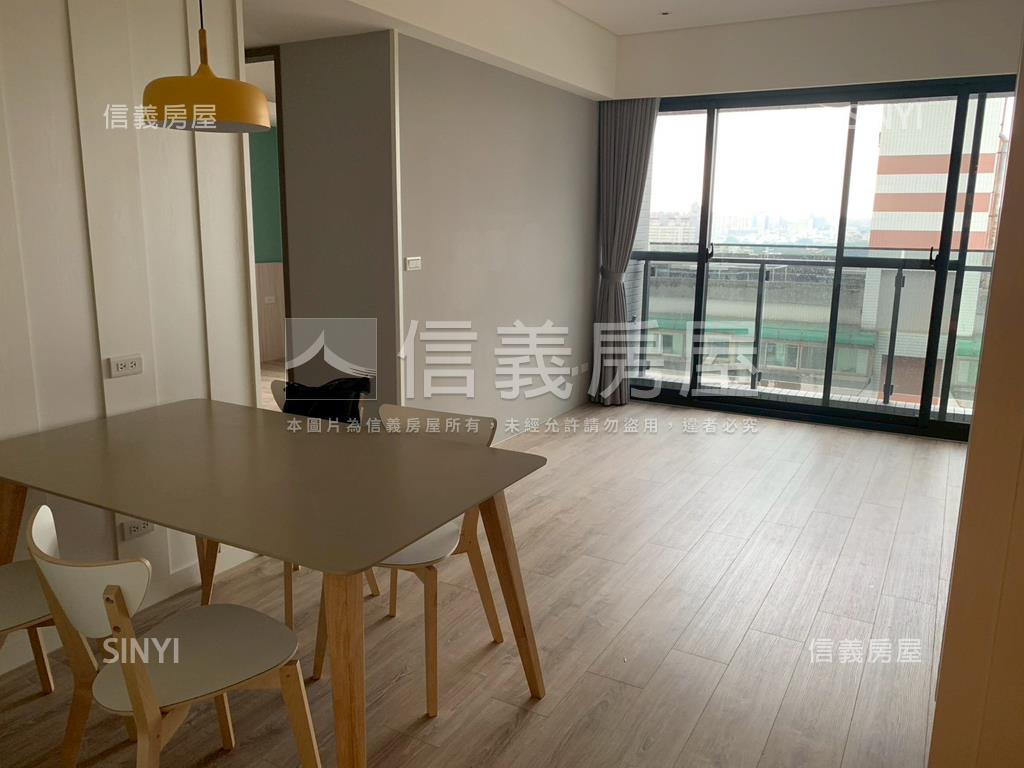 一中樂敘次頂樓精裝戶房屋室內格局與周邊環境