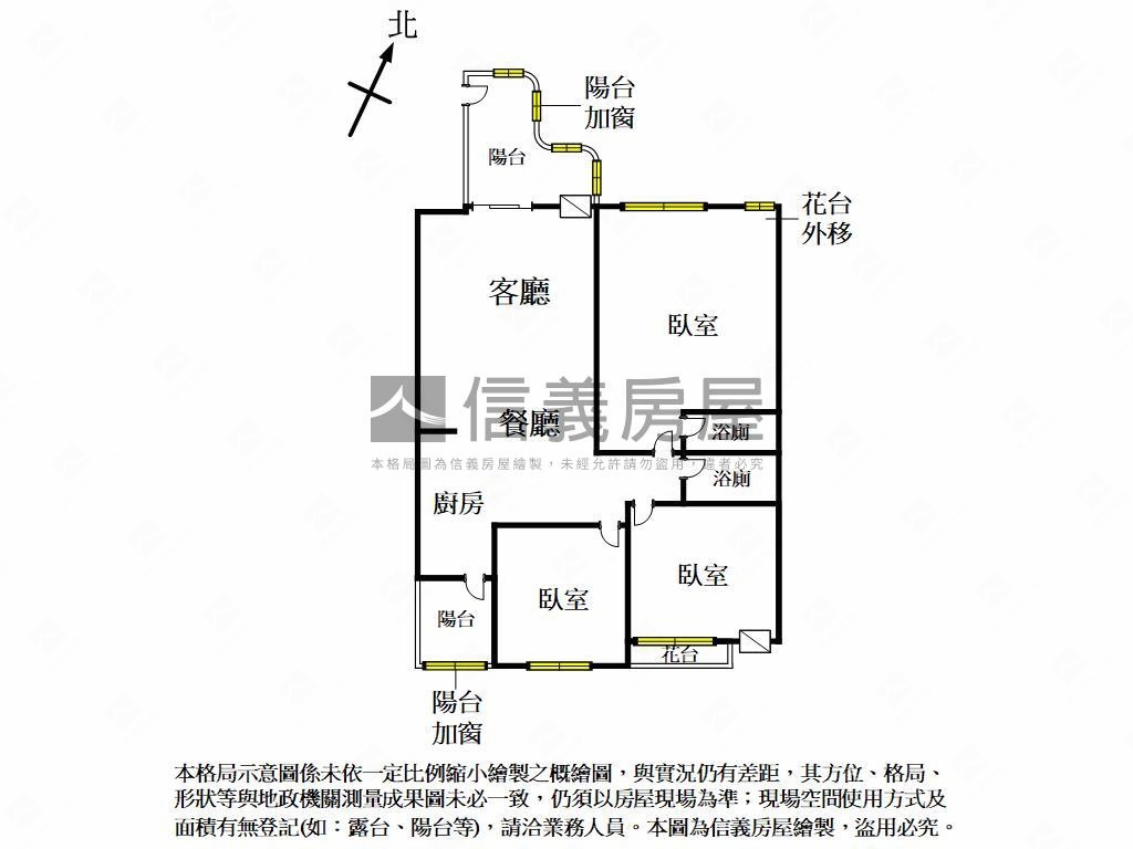 近台中未來巨蛋三房附車位房屋室內格局與周邊環境