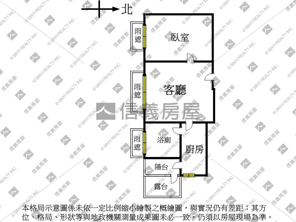 桂冠豪華精美露臺戶房屋室內格局與周邊環境