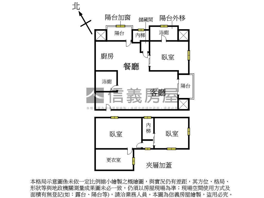 昇陽天廈。採光３房車位房屋室內格局與周邊環境
