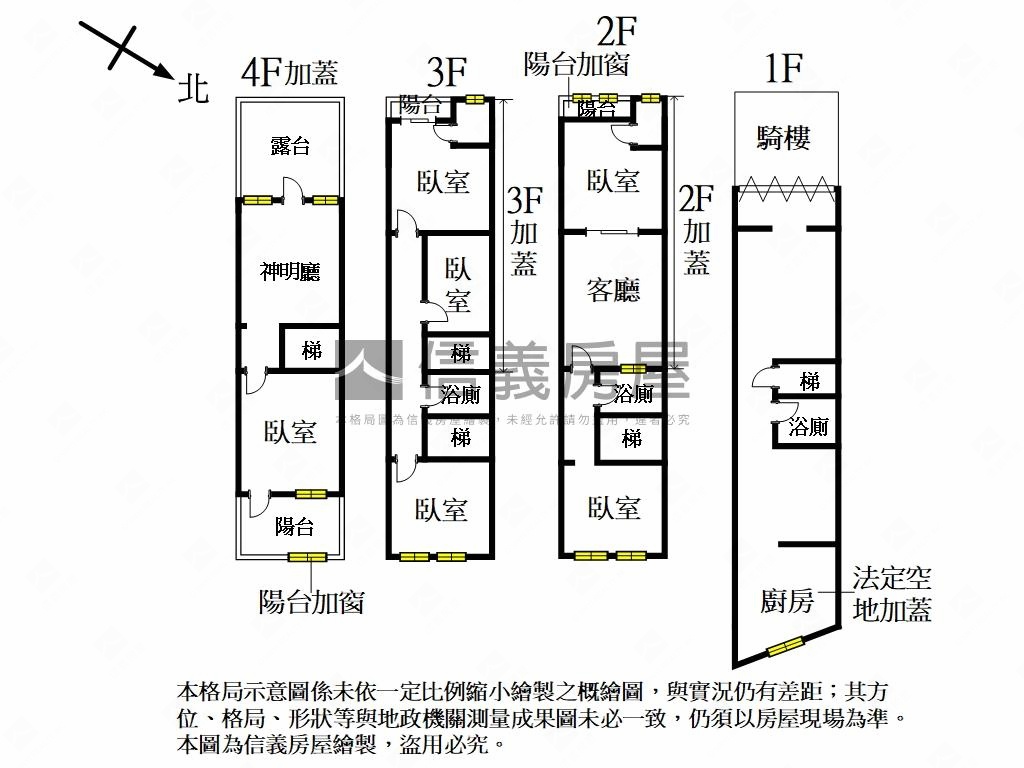 正西大路黃金透店房屋室內格局與周邊環境