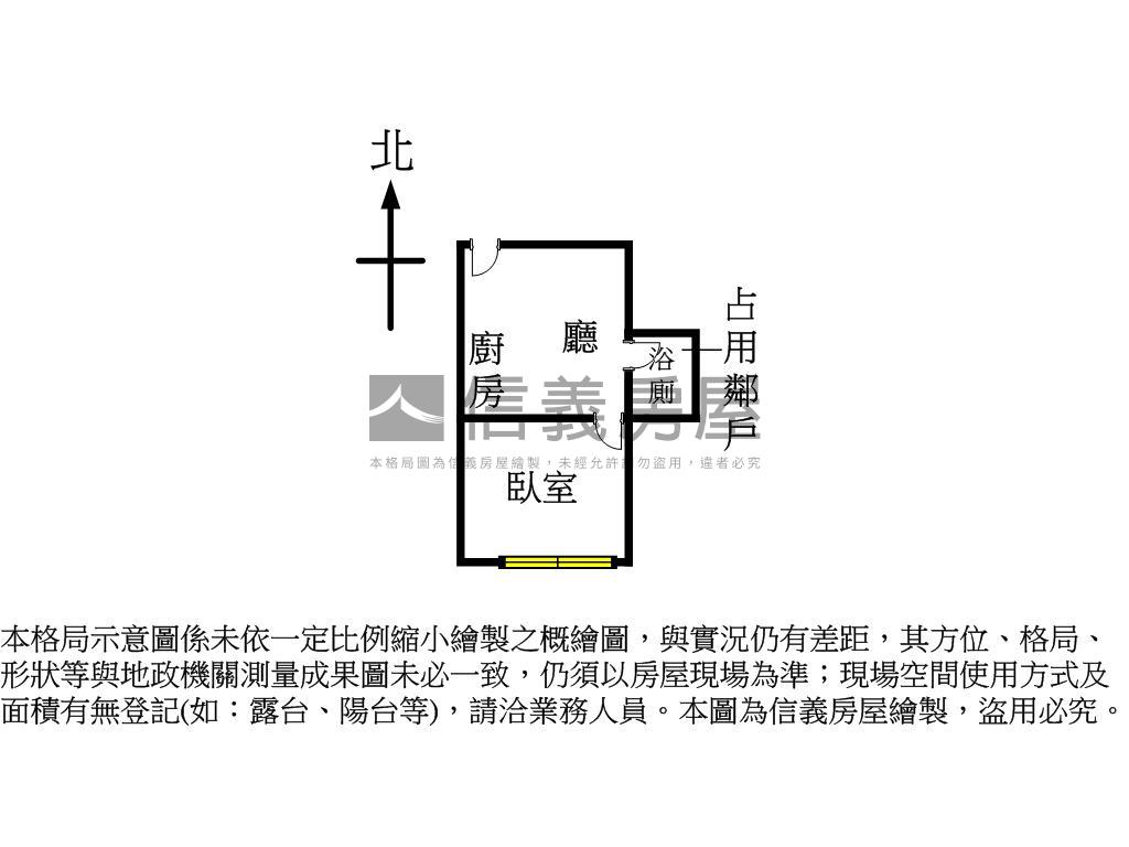 雙連捷運套房面靜巷房屋室內格局與周邊環境
