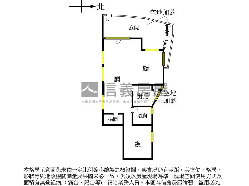 面寬約７米２！近勤美一樓房屋室內格局與周邊環境