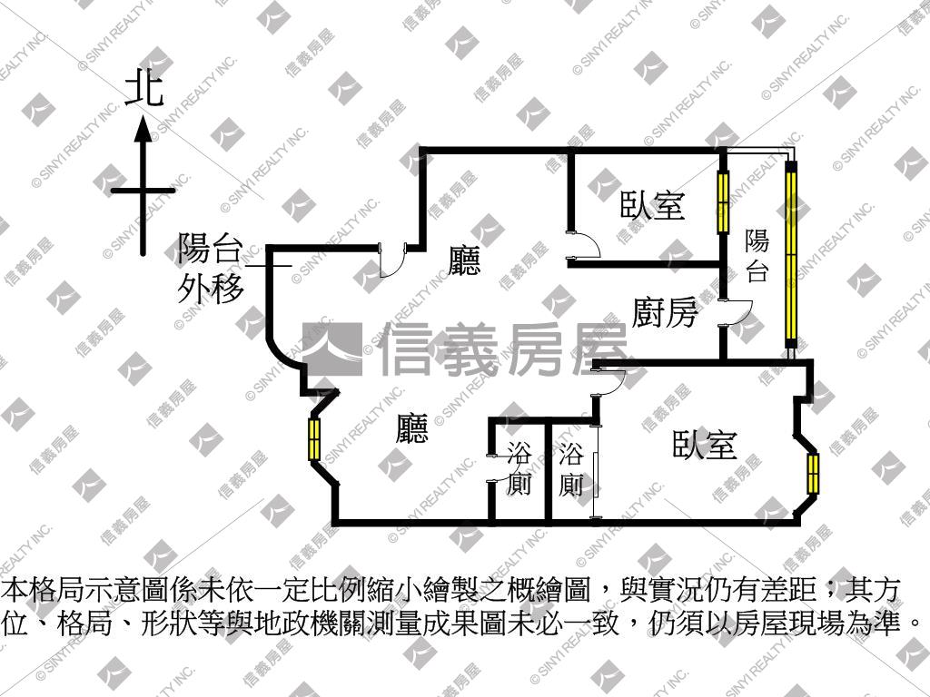 國泰民安２房車位房屋室內格局與周邊環境